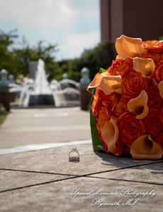 Angenette & Leroy at MSU Horticulture Garden East Lansing MI wedding photography