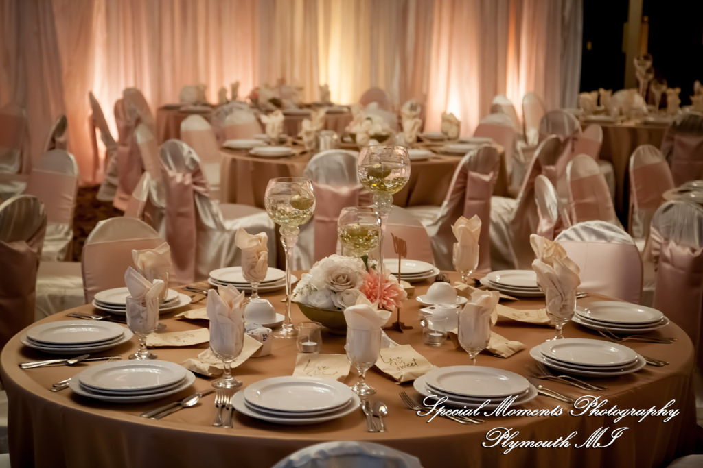 Stephanie & Tristan at Crystal Gardens Howell MI wedding photography