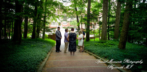 Jaclyne & Rob at Cranbrook House & Gardens Bloomfield Hills MI wedding photograph