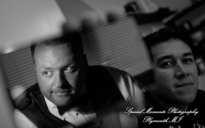 Rebecka & Clinton at a Bed & Breakfast Detroit MI wedding photograph