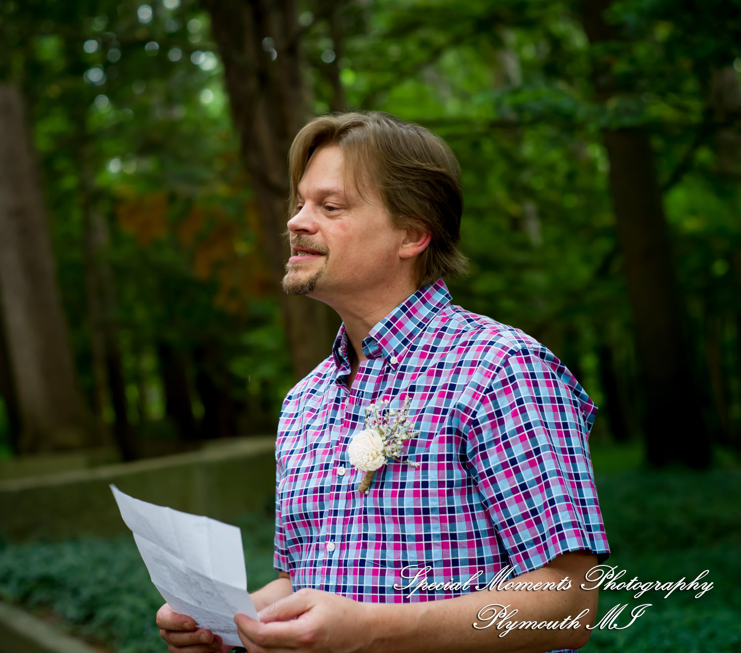 Jaclyne & Rob at Cranbrook House & Gardens Bloomfield Hills MI wedding photograph
