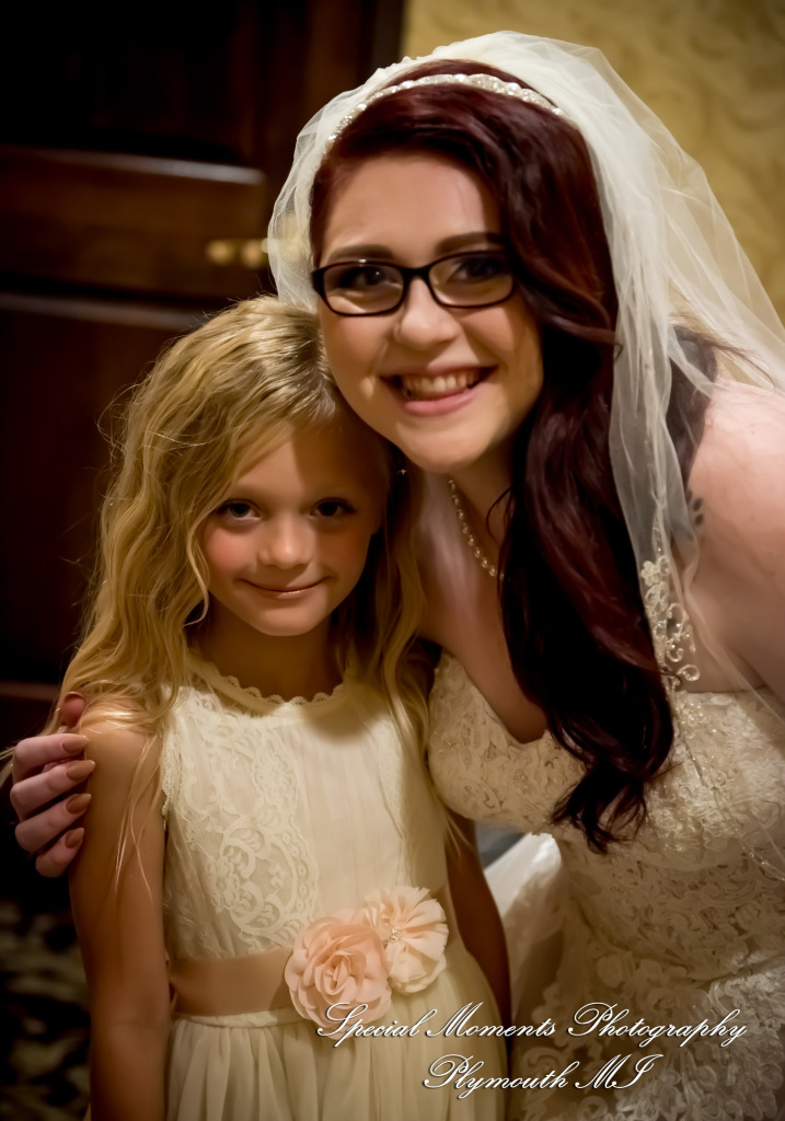 Stephanie & Tristan at Crystal Gardens Howell MI wedding photography