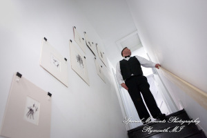 Rebecka & Clinton at a Bed & Breakfast Detroit MI wedding photograph