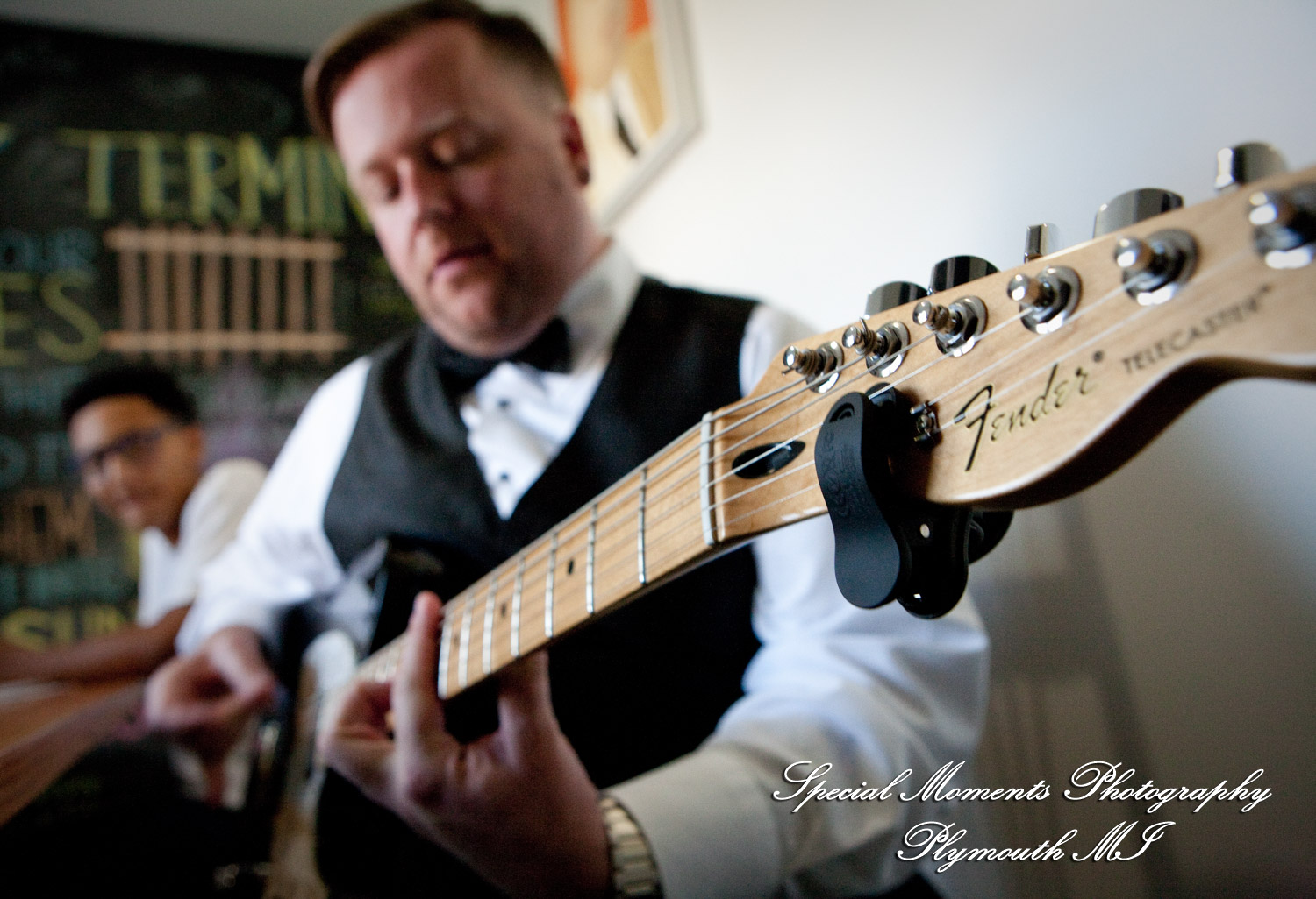 Rebecka & Clinton at a Bed & Breakfast Detroit MI wedding photograph