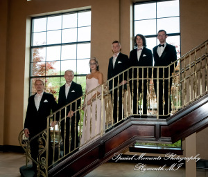 Stephanie & Tristan at Crystal Gardens Howell MI wedding photography