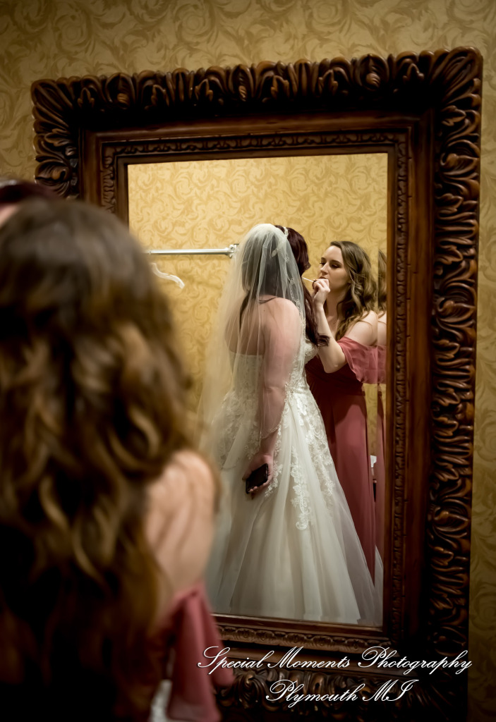 Stephanie & Tristan at Crystal Gardens Howell MI wedding photography