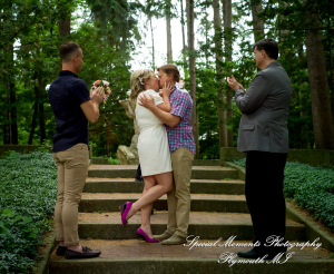 Jaclyne & Rob at Cranbrook House & Gardens Bloomfield Hills MI wedding photograph