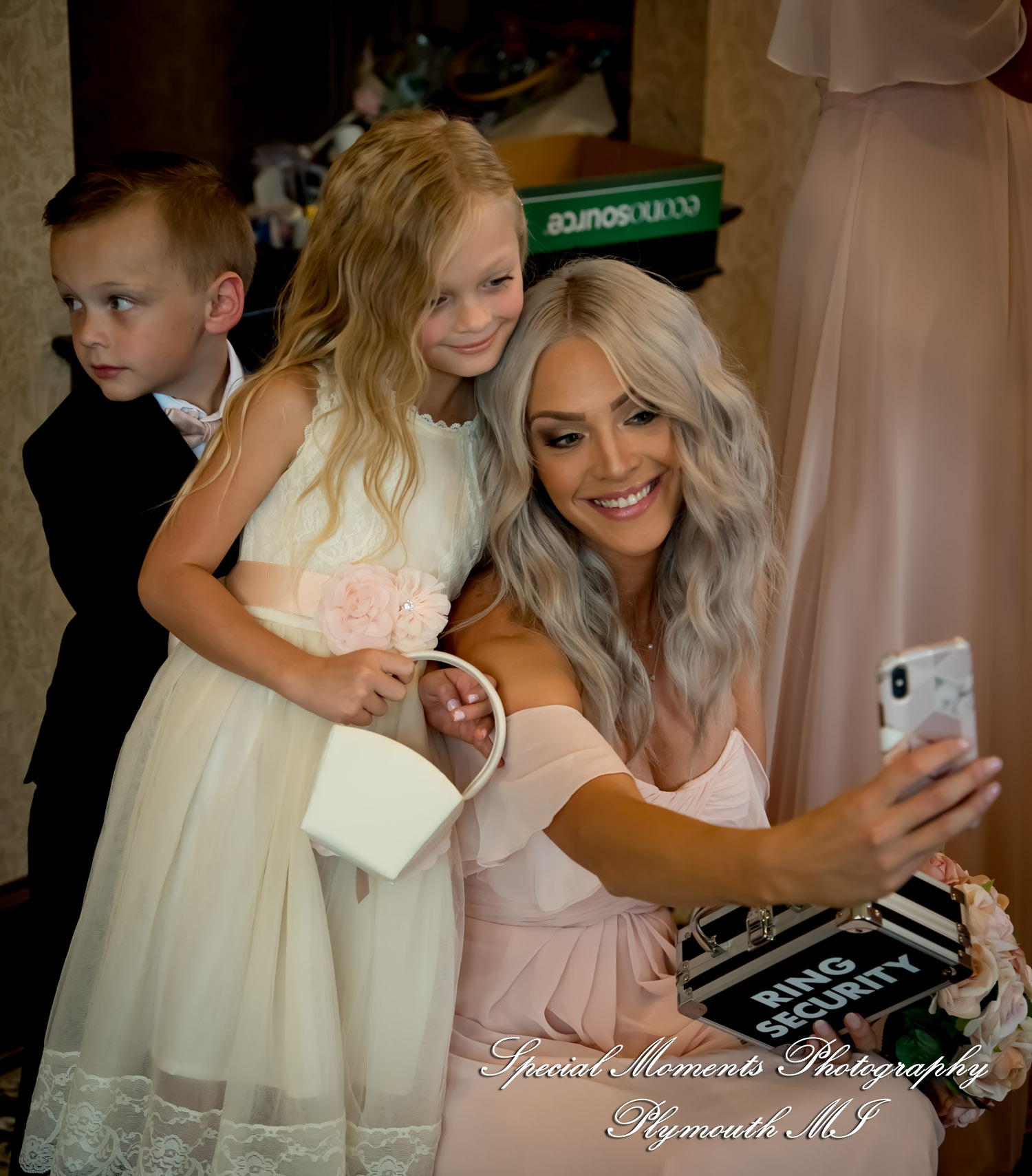 Stephanie & Tristan at Crystal Gardens Howell MI wedding photography