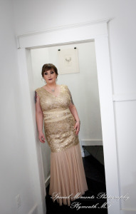 Rebecka & Clinton at a Bed & Breakfast Detroit MI wedding photograph