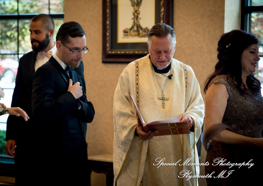 Stephanie & Tristan at Crystal Gardens Howell MI wedding photography