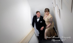 Rebecka & Clinton at a Bed & Breakfast Detroit MI wedding photograph