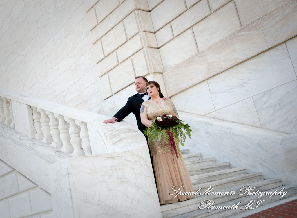 Rebecka & Clinton at DIA Detroit MI wedding photography