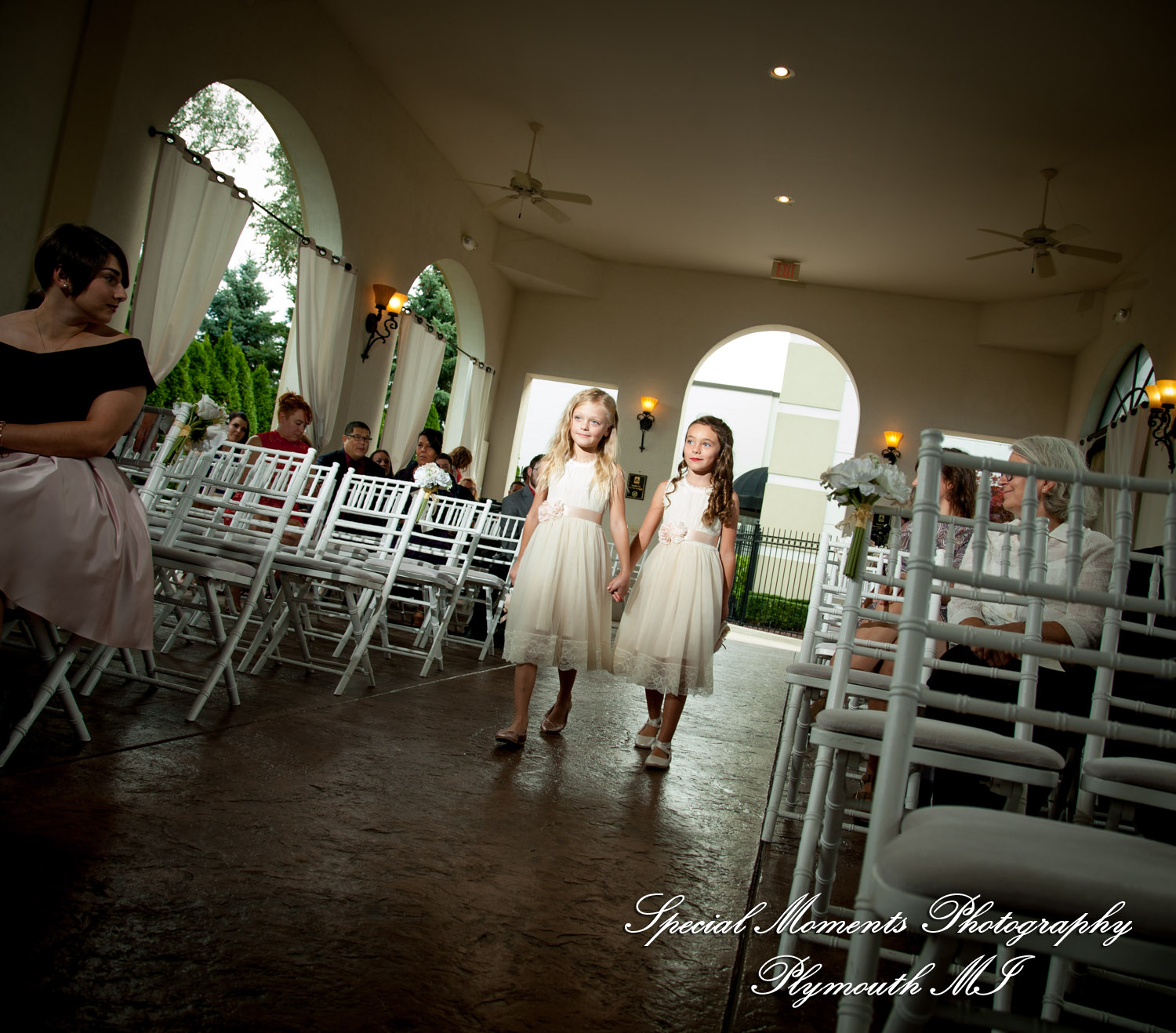Stephanie & Tristan at Crystal Gardens Howell MI wedding photography