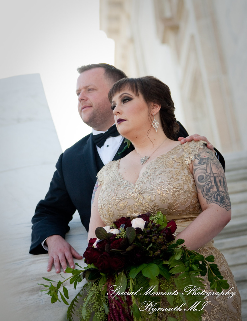 Rebecka & Clinton at DIA Detroit MI wedding photography