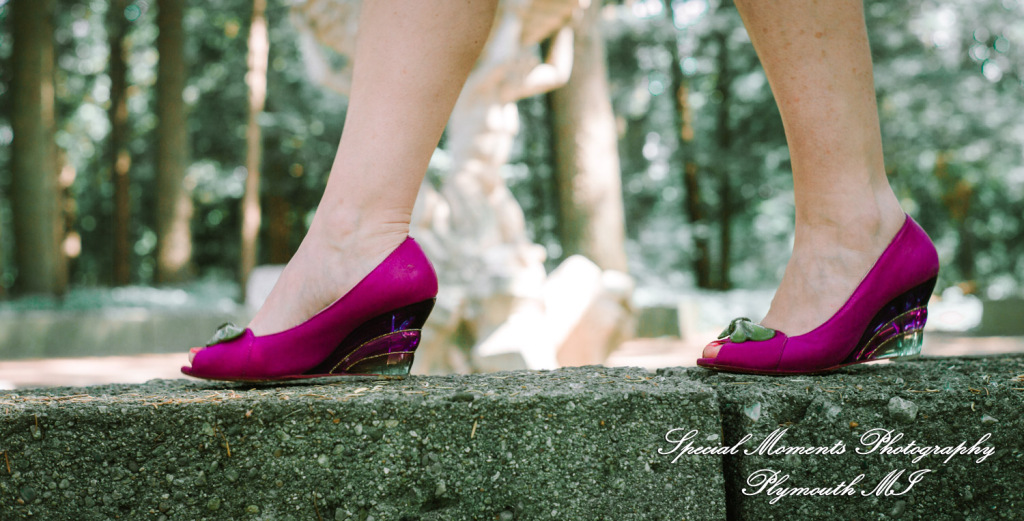 Jaclyne & Rob at Cranbrook House & Gardens Bloomfield Hills MI wedding photograph