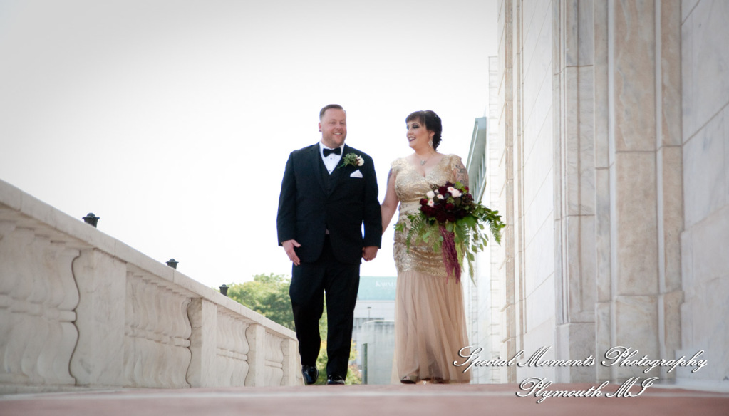 Rebecka & Clinton at DIA Detroit MI wedding photography