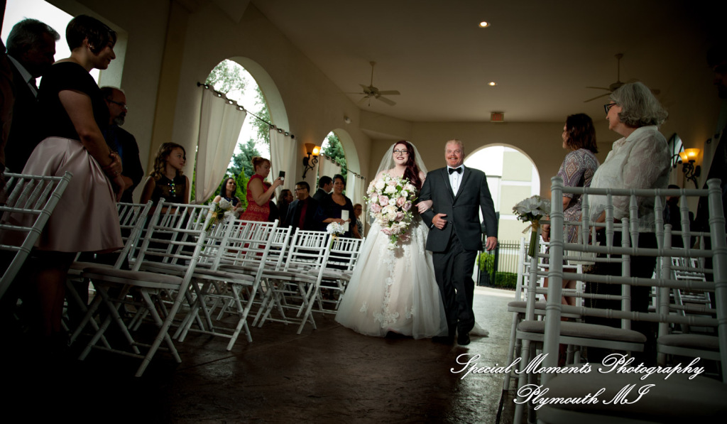 Stephanie & Tristan at Crystal Gardens Howell MI wedding photography