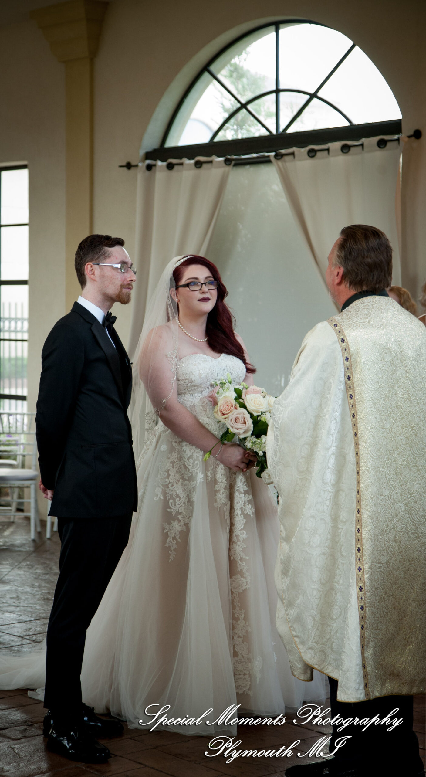 Stephanie & Tristan at Crystal Gardens Howell MI wedding photography