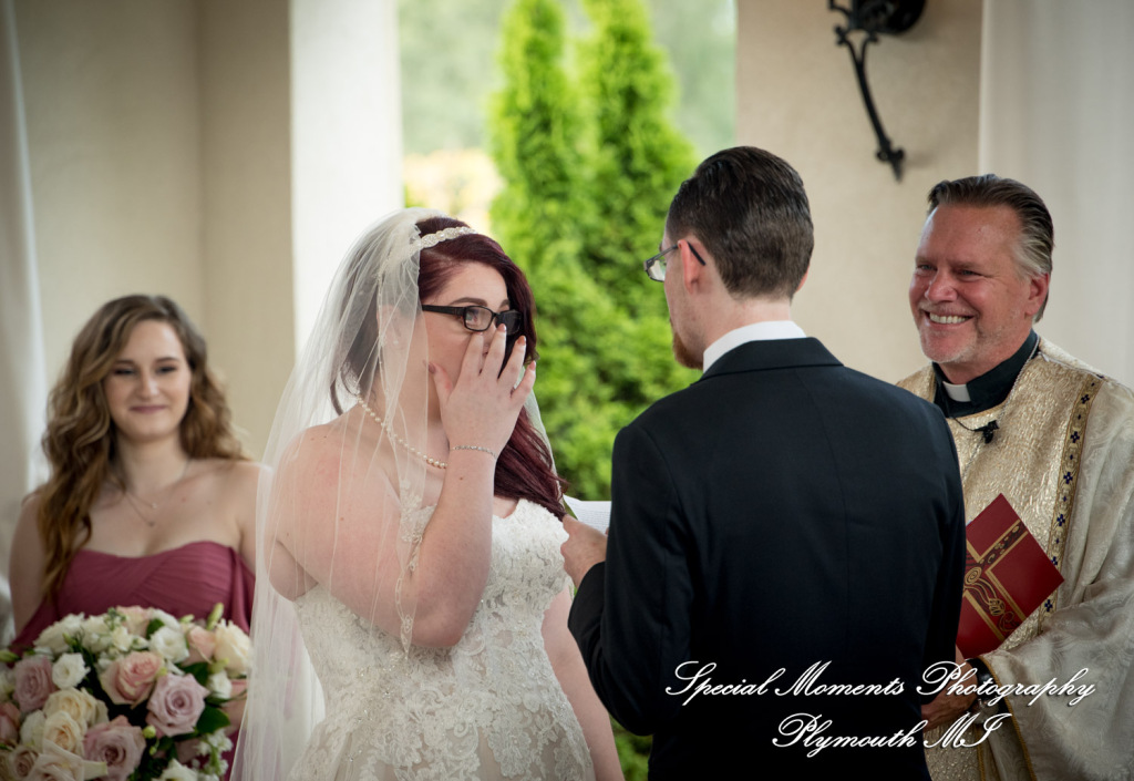 Stephanie & Tristan at Crystal Gardens Howell MI wedding photography