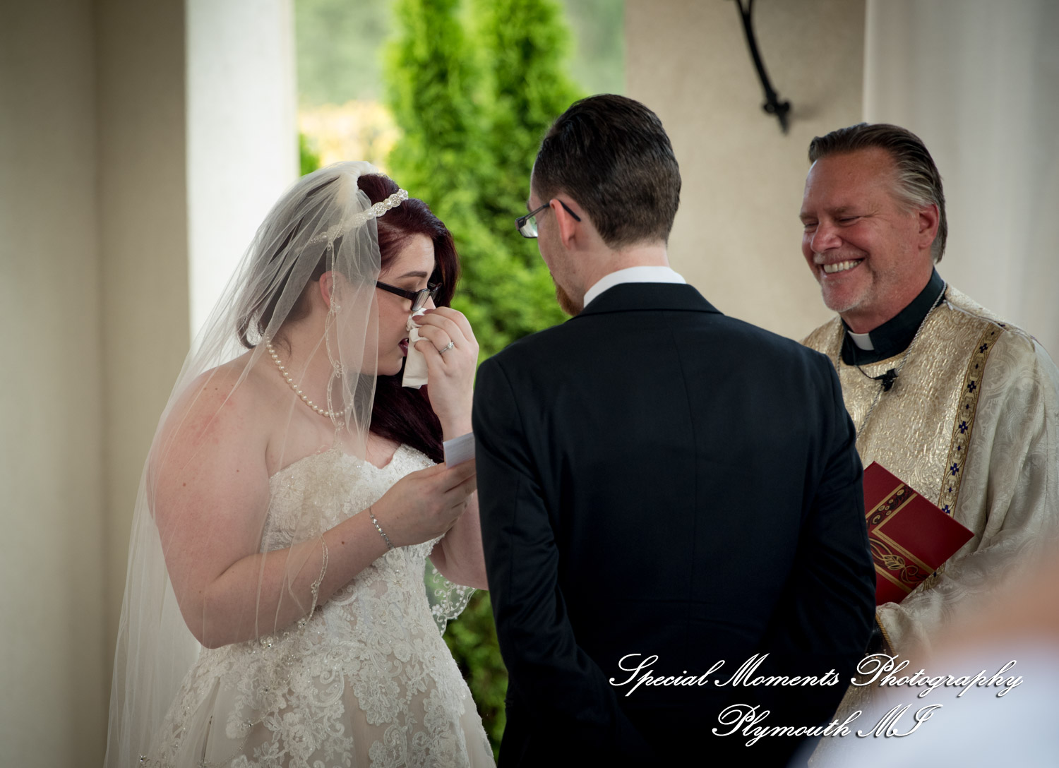 Stephanie & Tristan at Crystal Gardens Howell MI wedding photography