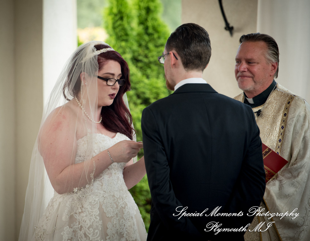 Stephanie & Tristan at Crystal Gardens Howell MI wedding photography