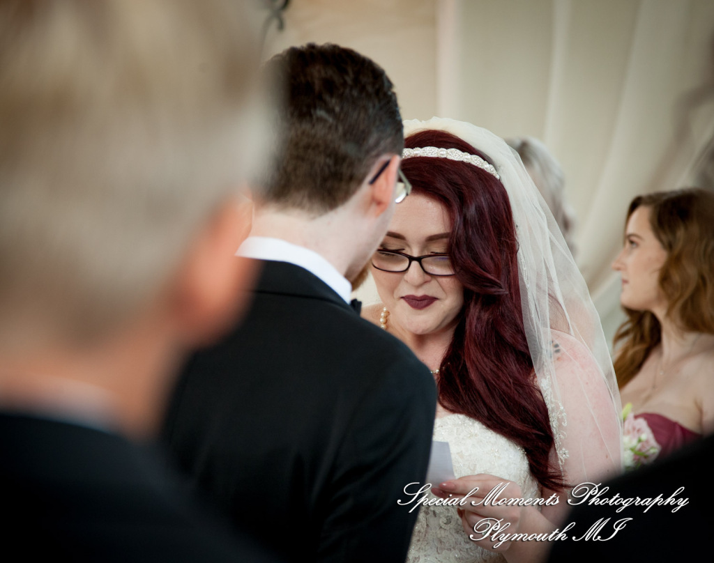 Stephanie & Tristan at Crystal Gardens Howell MI wedding photography