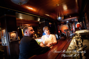 Rebecka & Clinton at Cliff Bells Detroit MI wedding photograph