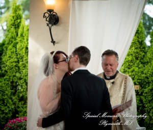 Stephanie & Tristan at Crystal Gardens Howell MI wedding photography