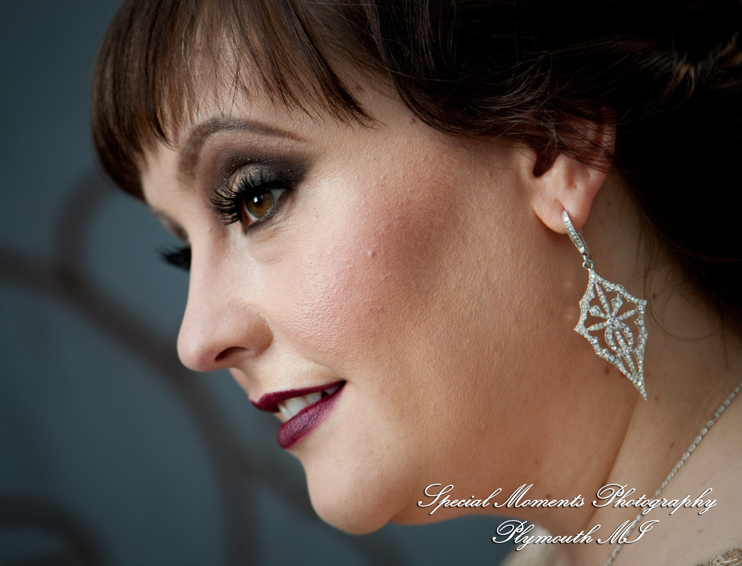 Rebecka & Clinton at Cliff Bells Detroit MI wedding photograph