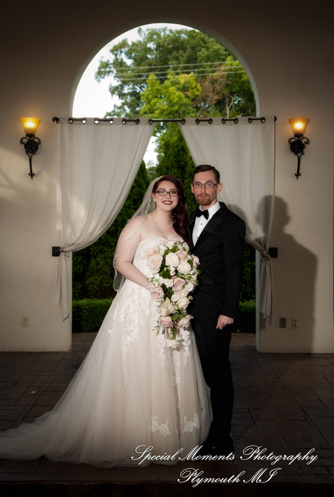 Stephanie & Tristan at Crystal Gardens Howell MI wedding photography
