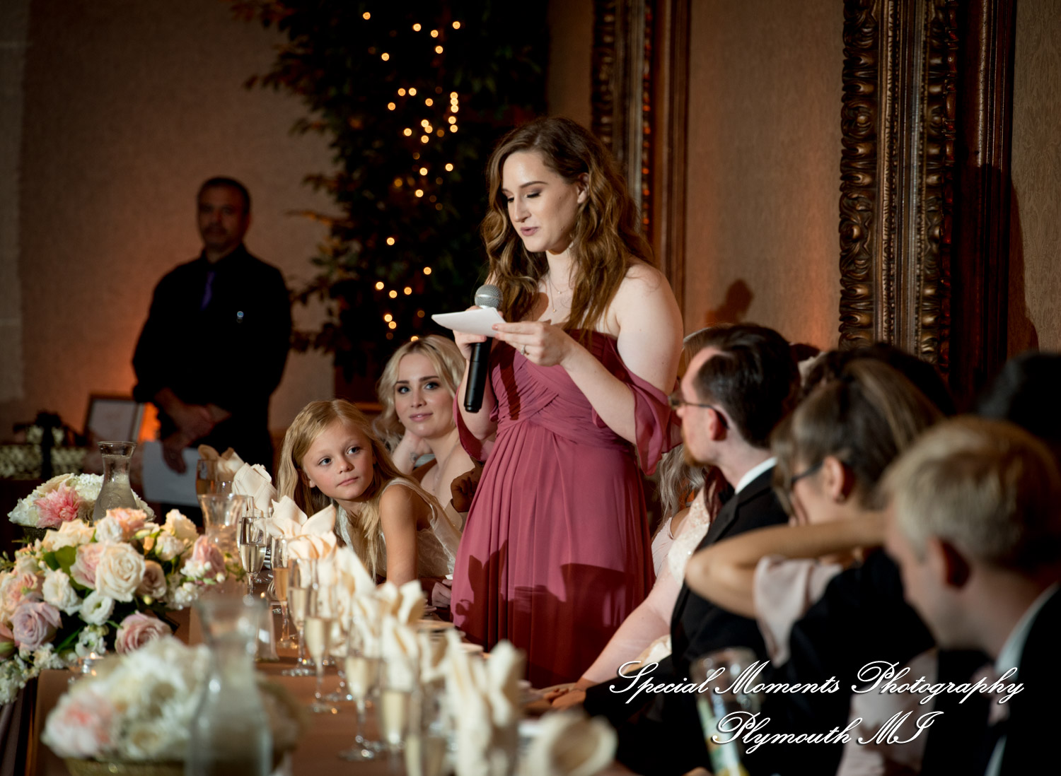 Stephanie & Tristan at Crystal Gardens Howell MI wedding photography