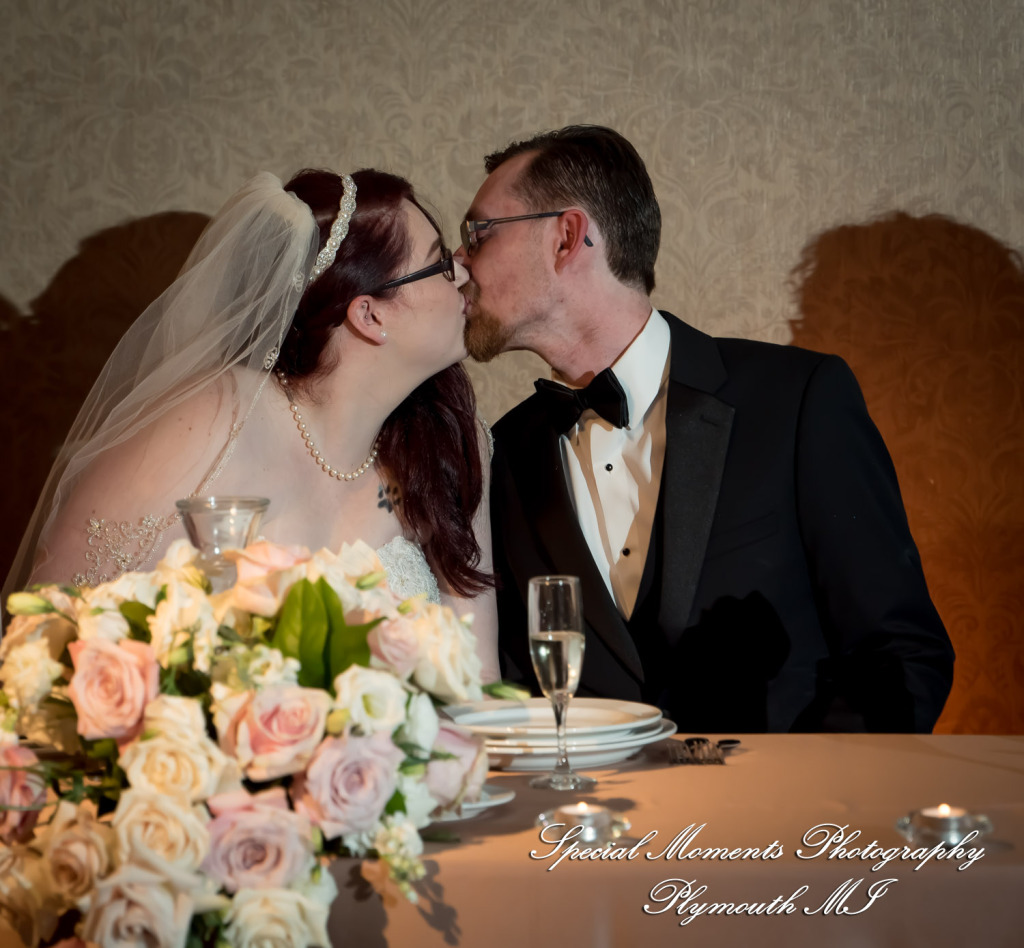 Stephanie & Tristan at Crystal Gardens Howell MI wedding photography