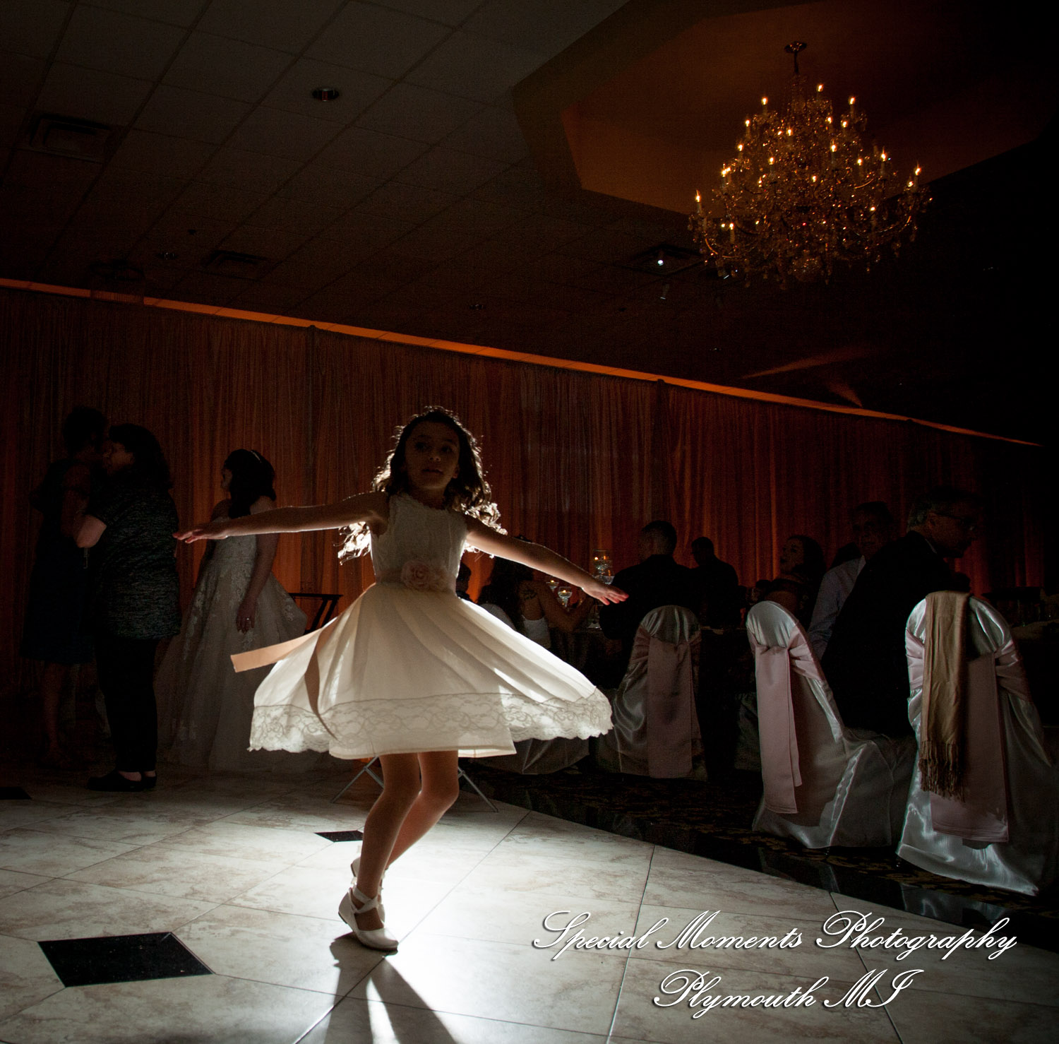 Stephanie & Tristan at Crystal Gardens Howell MI wedding photography