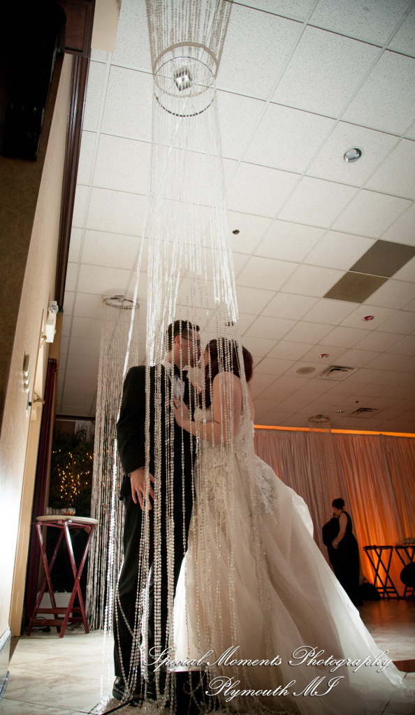 Stephanie & Tristan at Crystal Gardens Howell MI wedding photography