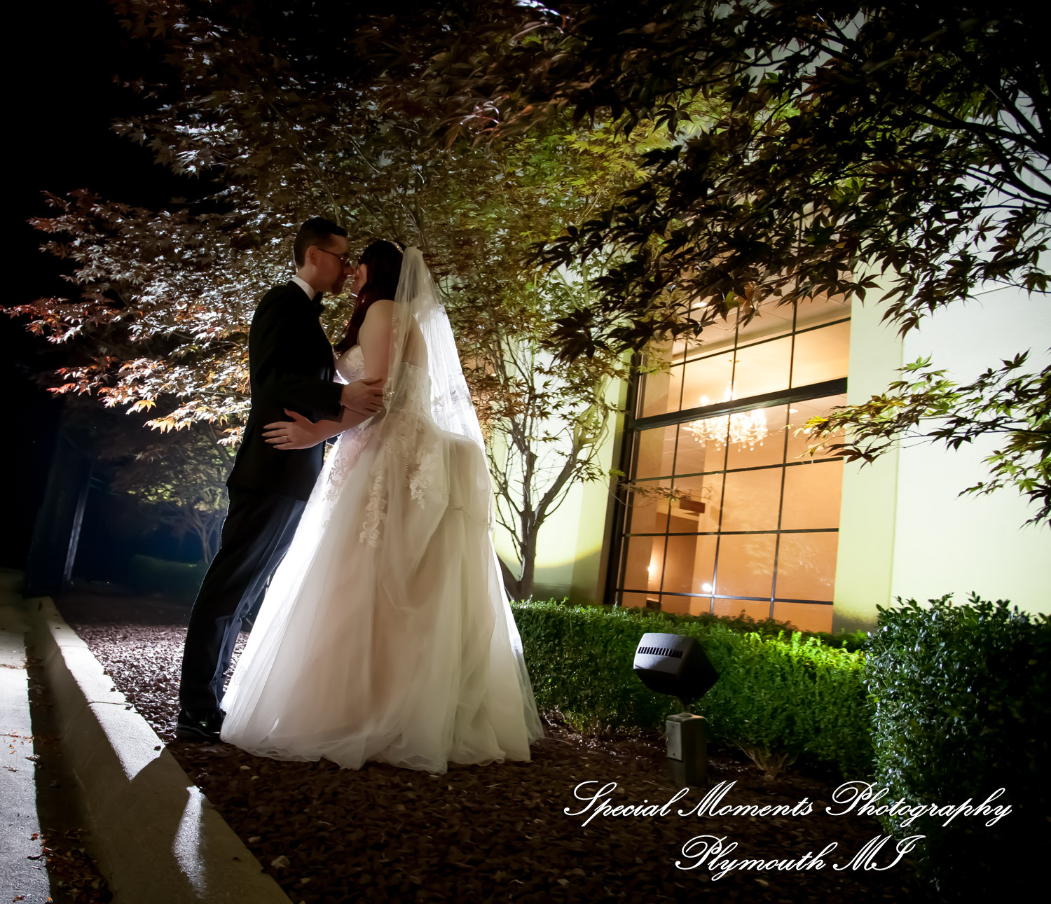 Stephanie & Tristan at Crystal Gardens Howell MI wedding photography