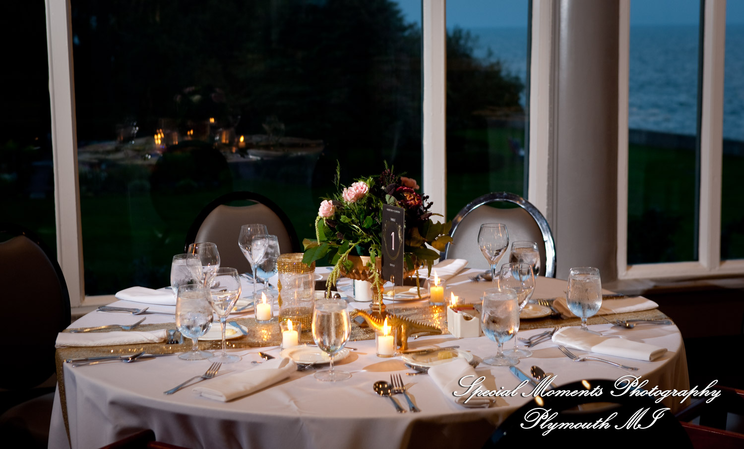 Rebecka & Clinton at Grosse Pointe War Memorial Grosse Pointe Farms MI wedding photograph