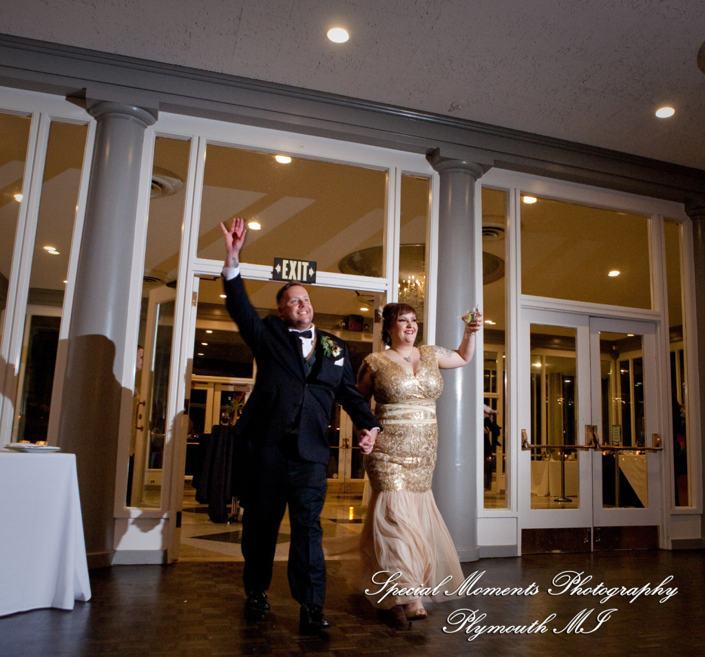 Rebecka & Clinton at Grosse Pointe War Memorial Grosse Pointe Farms MI wedding photograph