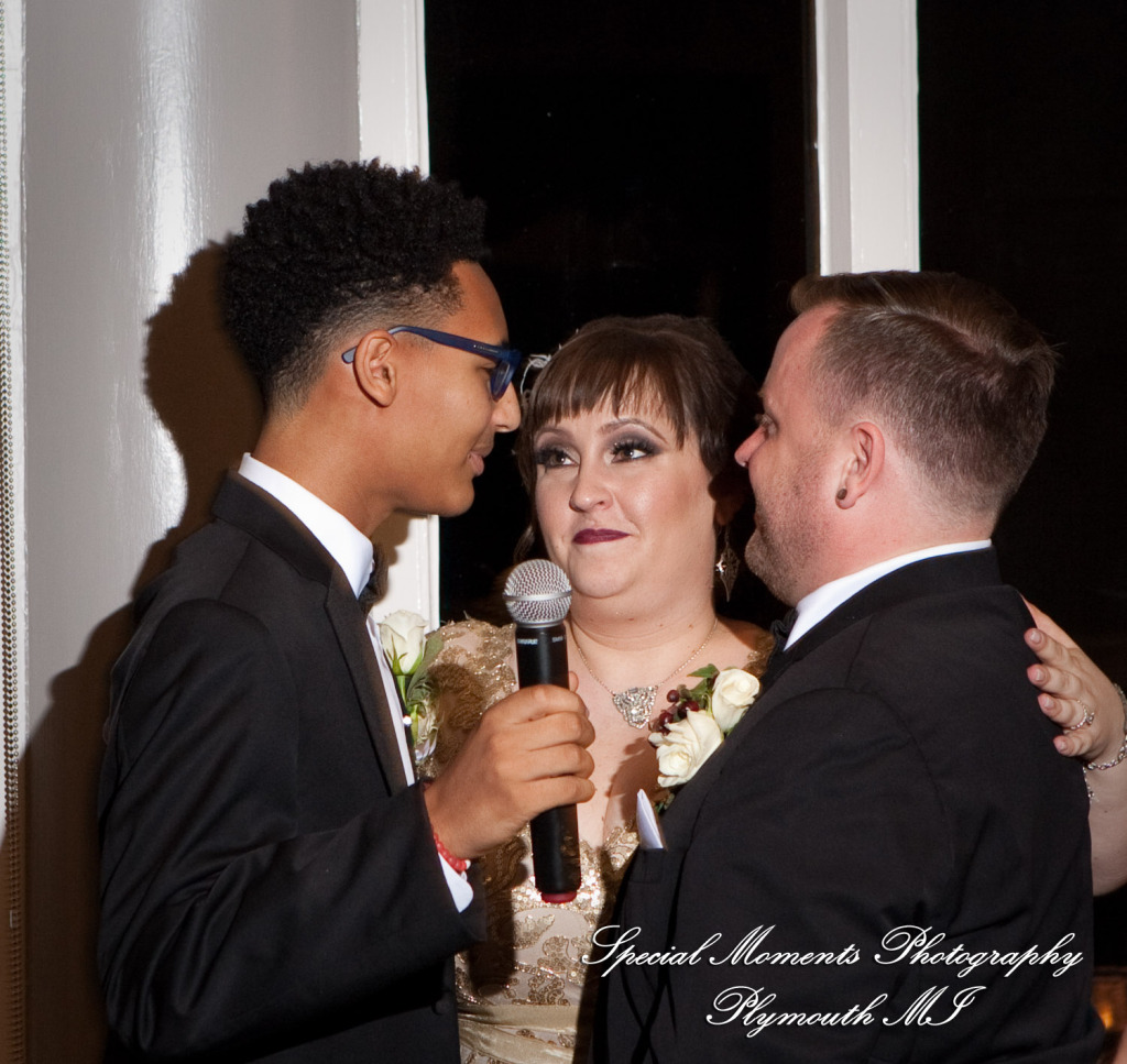 Rebecka & Clinton at Grosse Pointe War Memorial Grosse Pointe Farms MI wedding photograph