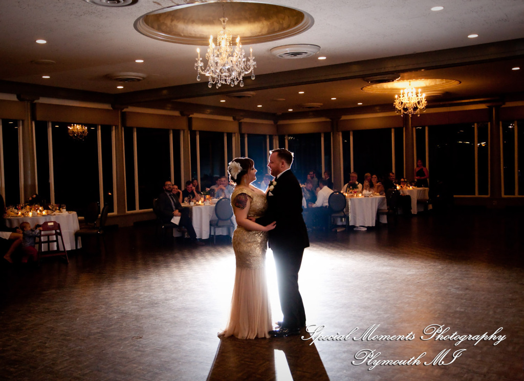 Rebecka & Clinton at Grosse Pointe War Memorial Grosse Pointe Farms MI wedding photograph