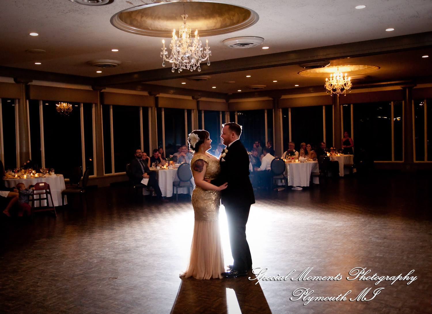 Rebecka & Clinton at Grosse Pointe War Memorial Grosse Pointe Farms MI wedding photograph