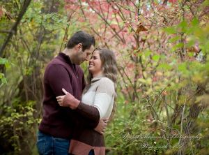 Ashley & Joe at Wilcox Lake Plymouth MI engagement photography