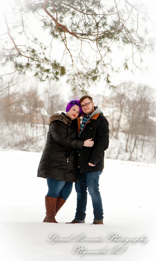 Emily & Ottie at St. John's Resort Plymouth MI engagement photography