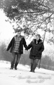 Emily & Ottie at St. John's Resort Plymouth MI engagement photography