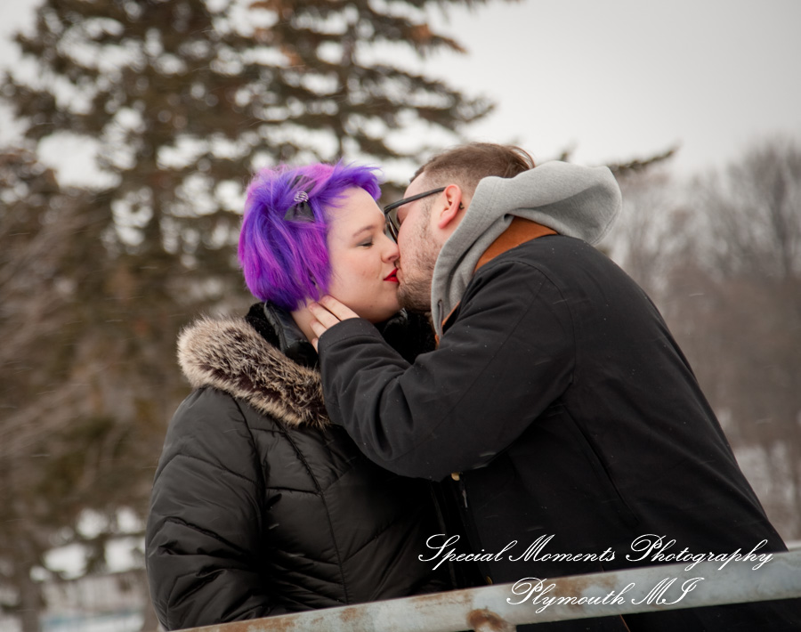 Emily & Ottie at St. John's Resort Plymouth MI engagement photography