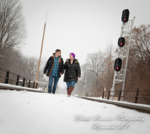 Emily & Ottie at St. John's Resort Plymouth MI engagement photography