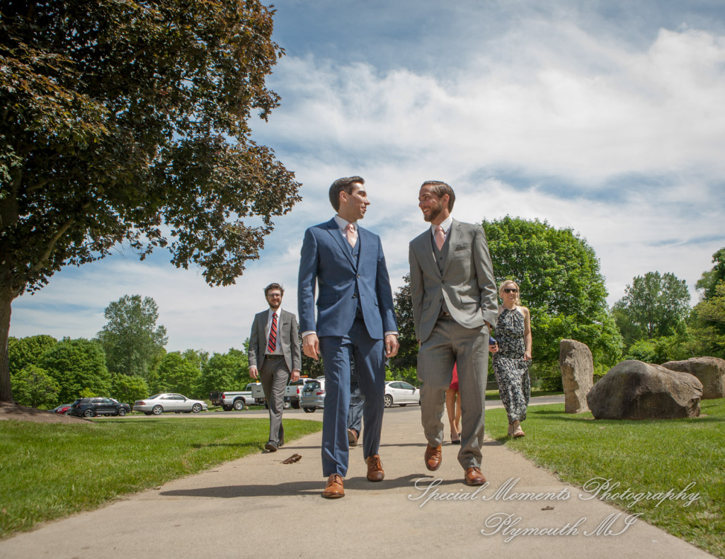 Alisha & Jacob at Plymouth Township Park Plymouth MI wedding photography