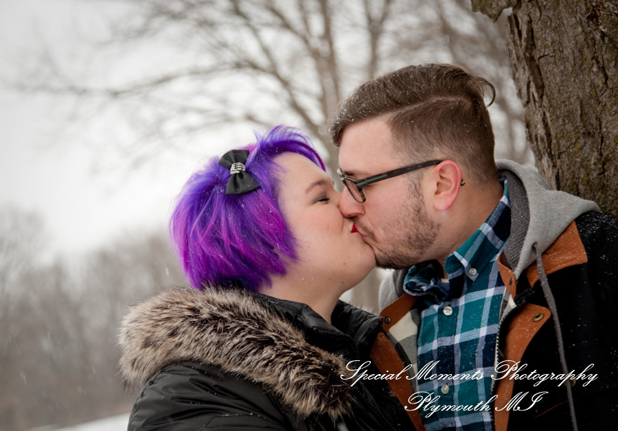 Emily & Ottie at St. John's Resort Plymouth MI engagement photography