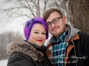 Emily & Ottie at St. John's Resort Plymouth MI engagement photography