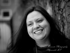 Tiffany & Scott at The River Walk Rochester MI engagement photography