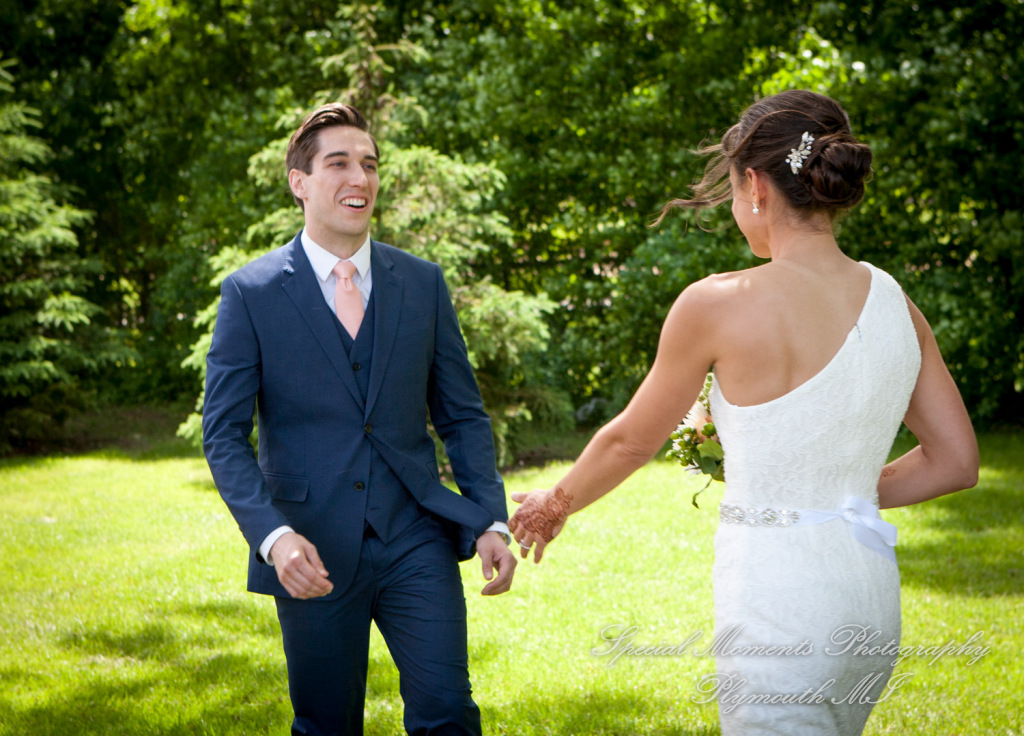 Alisha & Jacob at Plymouth Township Park Plymouth MI wedding photography